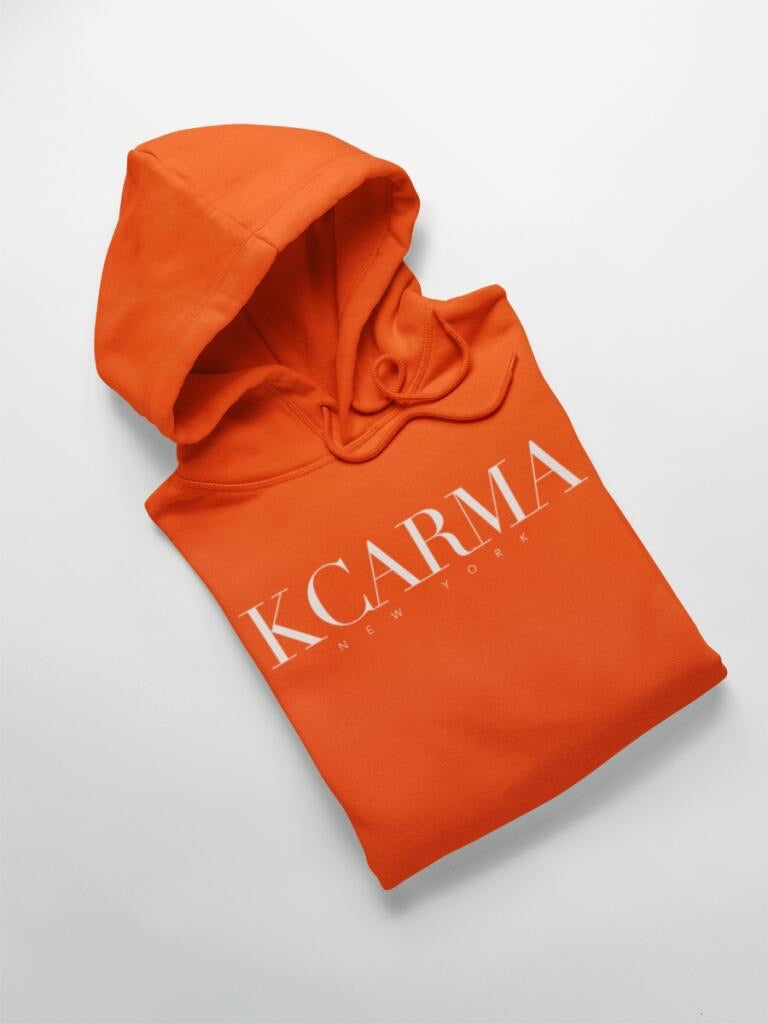Orange KCARMA Signature Hoodie