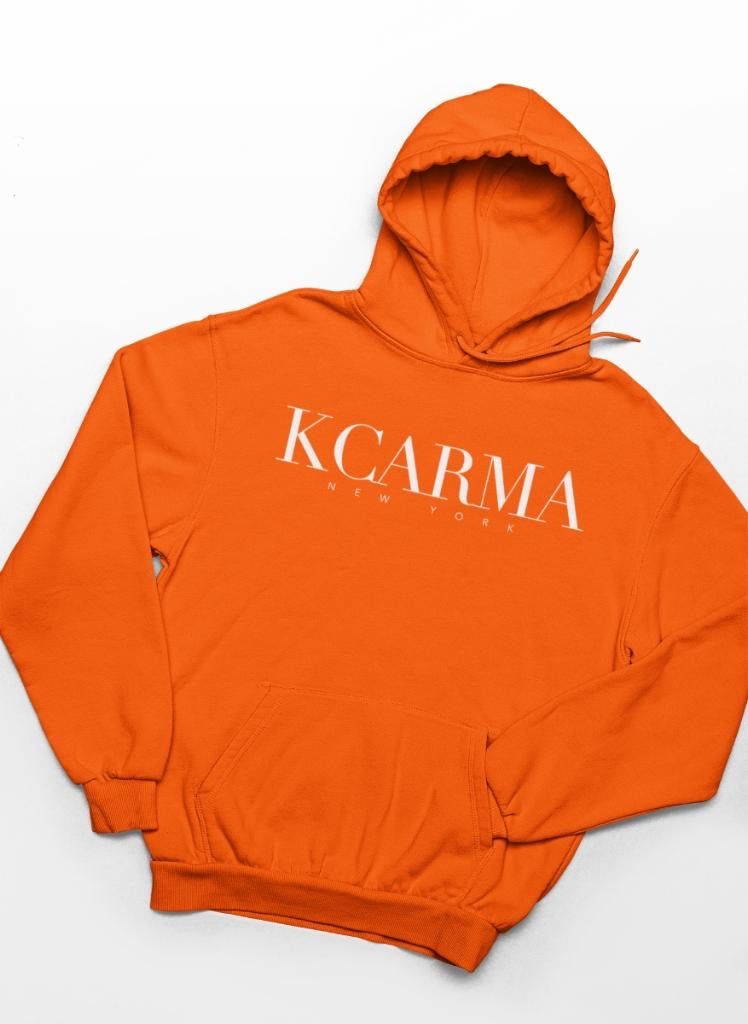 Orange KCARMA Signature Hoodie