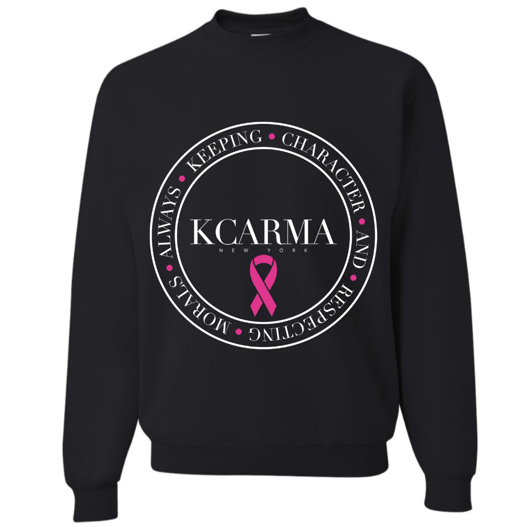 KCARMA Crest Breast Cancer Awareness Sweatshirt 2024