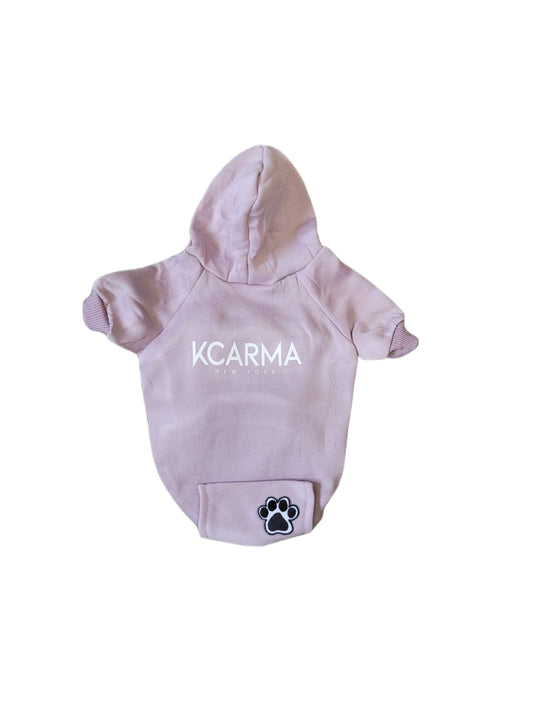 Lilac KCARMA Amòr Dog Hoodie