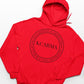 Red KCARMA Crest Hoodie