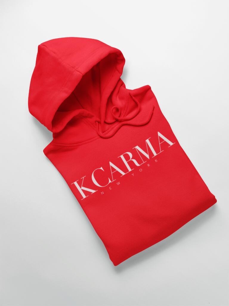 Red KCARMA Signature Hoodie