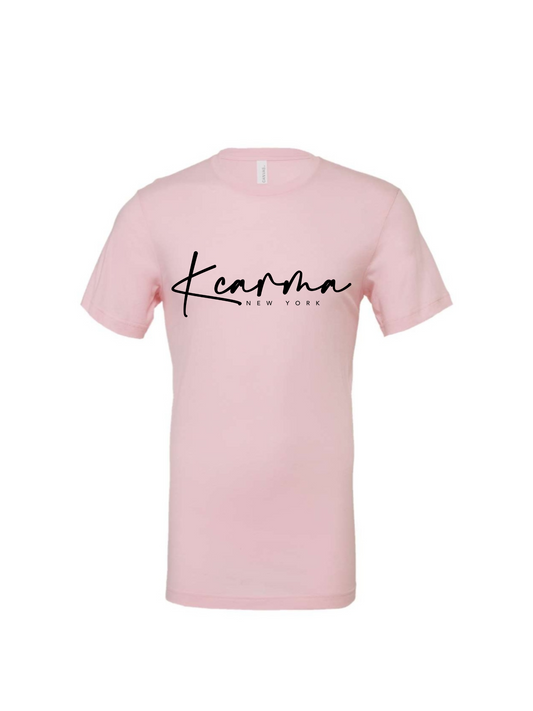 KCARMA Script Soft Pink