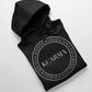 Black KCARMA Crest Hoodie
