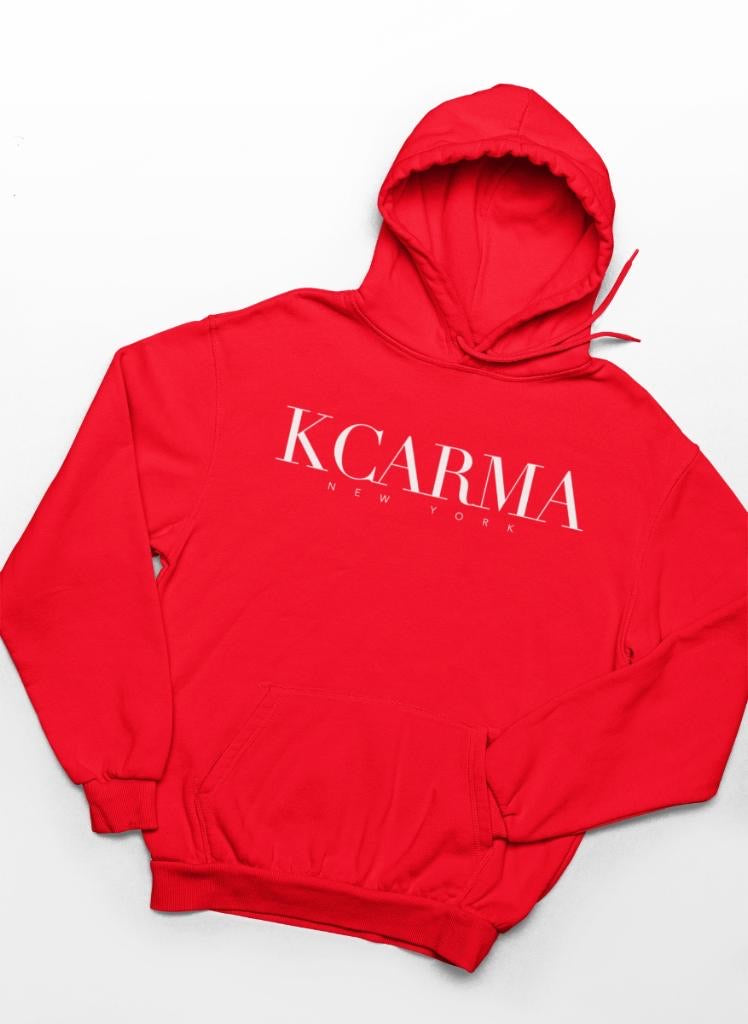 Red KCARMA Signature Hoodie